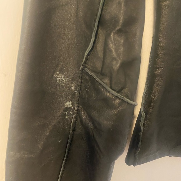 Michael Kors - Black Leather Jacket - Picture 4 of 4